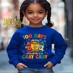 Load image into Gallery viewer, 100 DAYS OF CRAY CRAY READY TO PRESS TRANSFER