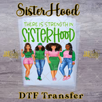 Load image into Gallery viewer, AKA STRENGTH IN SISTERHOOD READY TO PRESS TRANSFER