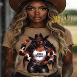 Load image into Gallery viewer, BAD AND BOUJEE COWGIRL SHIRT