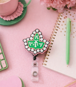 Load image into Gallery viewer, ALPHA KAPPA ALPHA IVY BADGE REEL