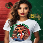 Load image into Gallery viewer, BLONDE CHICANA PRIDE READY TO PRESS TRANSFER