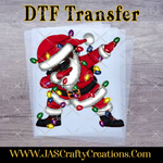 Load image into Gallery viewer, DABBING SANTA CLAUS READY TO PRESS TRANSFER