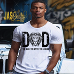Load image into Gallery viewer, DAD LION THE MAN THE MYTH READY TO PRESS TRANSFER