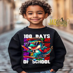 Load image into Gallery viewer, DINO 100 DAYS OF SCHOOL READY TO PRESS TRANSFER