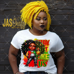 Load image into Gallery viewer, THEY NOT LIKE US DREADS GIRL SHIRT