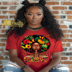 Load image into Gallery viewer, FLORAL LADY BELIEVE SHIRT