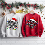Load image into Gallery viewer, CHRISTMAS FORCED FAMILY FUN READY TO PRESS TRANSFER