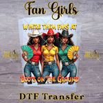 Load image into Gallery viewer, WHERE THEM FANS AT READY TO PRESS TRANSFER