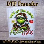 Load image into Gallery viewer, MEAN GREEN FEELING ALL FESTIVE READY TO PRESS TRANSFER