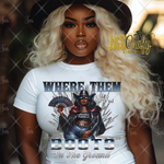 Load image into Gallery viewer, WHERE THEM FANS AT READY TO PRESS TRANSFER