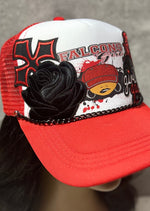 Load image into Gallery viewer, FALCONS GIRL TRUCKER HAT