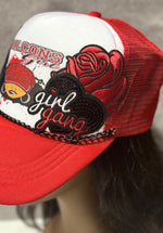 Load image into Gallery viewer, FALCONS GIRL TRUCKER HAT
