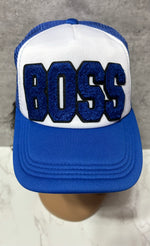 Load image into Gallery viewer, BOSS CHENILLE TRUCKER HAT