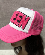 Load image into Gallery viewer, QUEEN CHENILLE TRUCKER HAT