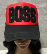 Load image into Gallery viewer, BOSS CHENILLE TWO TONE TRUCKER HAT