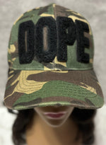 Load image into Gallery viewer, DOPE CHENILLE CAMOUFLAGE TRUCKER HAT