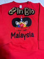 Load image into Gallery viewer, UNICORN NAME EMBROIDERED SWEATSHIRT
