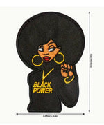 Load image into Gallery viewer, BLACK POWER LADY PATCH