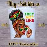 Load image into Gallery viewer, THEY NOT LIKE US JEWELS READY TO PRESS TRANSFER