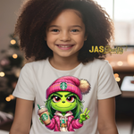 Load image into Gallery viewer, MEAN GREEN COFFEE GIRL READY TO PRESS TRANSFER