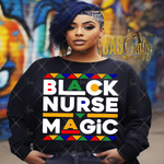 Load image into Gallery viewer, BLACK NURSE MAGIC READY TO PRESS TRANSFER