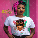 Load image into Gallery viewer, MELANIN NURSE READY TO PRESS TRANSFER