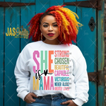 Load image into Gallery viewer, SHE IS MAMA READY TO PRESS TRANSFER