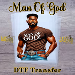 Load image into Gallery viewer, MAN OF GOD READY TO PRESS TRANSFER