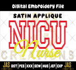 Load image into Gallery viewer, NICU NURSE EMBROIDERY DESIGN