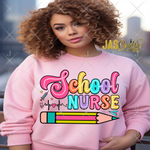 Load image into Gallery viewer, SCHOOL NURSE READY TO PRESS TRANSFER
