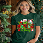 Load image into Gallery viewer, MEAN GREEN GUY NURSE CLAUS READY TO PRESS TRANSFER