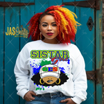 Load image into Gallery viewer, SISTAR HAT GIRL OES READY TO PRESS TRANSFER