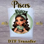 Load image into Gallery viewer, PISCES GIRL READY TO PRESS TRANSFER