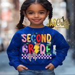 Load image into Gallery viewer, SECOND GRADE SUPPLIES READY TO PRESS TRANSFER