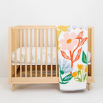 Load image into Gallery viewer, COTTAGE GARDEN COTTON MUSLIN BABY QUILT