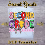 Load image into Gallery viewer, SECOND GRADE SUPPLIES READY TO PRESS TRANSFER