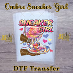 Load image into Gallery viewer, SNEAKER GIRL OMBRE READY TO PRESS TRANSFER