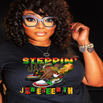 Load image into Gallery viewer, STEPPIN INTO JUNETEENTH SNEAKERS SHIRT