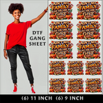 Load image into Gallery viewer, THANKSGIVING AINT NO FAMILY LIKE THE ONE I GOT DTF GANG SHEET