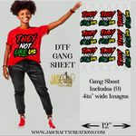 Load image into Gallery viewer, THEY NOT LIKE US (SMALL) GANG SHEET