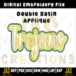 Load image into Gallery viewer, DOUBLE SATIN TROJAN APPLIQUE DIGITAL FILE