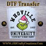 Load image into Gallery viewer, MEAN GREEN GUY UNIVERSITY READY TO PRESS TRANSFER