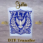 Load image into Gallery viewer, ZETA FAUX EMBROIDERY READY TO PRESS TRANSFER