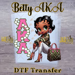 Load image into Gallery viewer, BETTY AKA CAMO READY TO PRESS TRANSFER