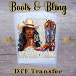 Load image into Gallery viewer, BOOTS AND BLING AT READY TO PRESS TRANSFER