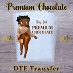 Load image into Gallery viewer, BETTY THIS THAT PREMIUM CHOCOLATE READY TO PRESS TRANSFER