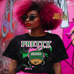 Load image into Gallery viewer, PRETTY GIRL HAT GIRL 1908 READY TO PRESS TRANSFER