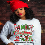 Load image into Gallery viewer, FAMILY CHRISTMAS MEMORIES DTF GANG SHEET
