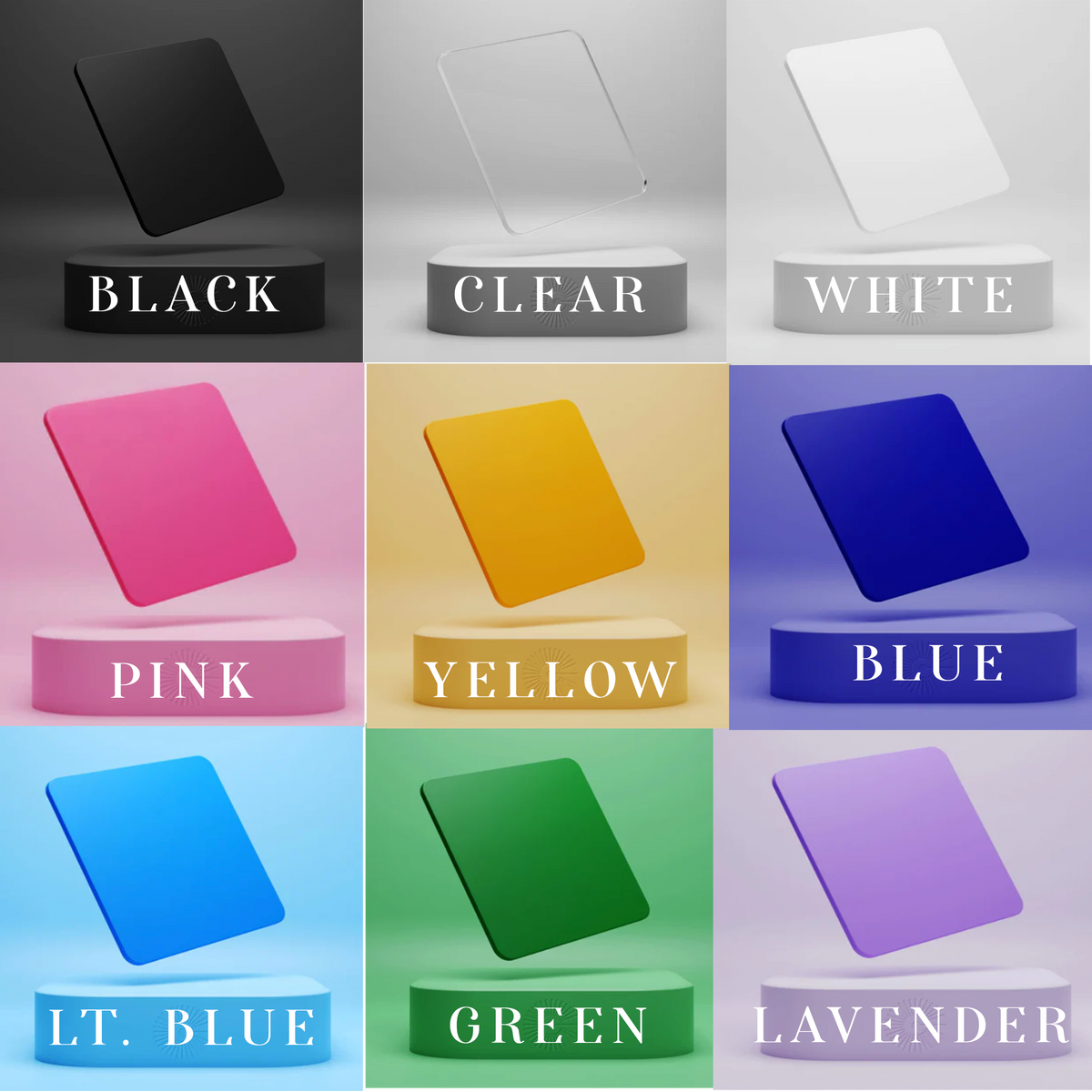 3D ACRYLIC WATERMARK SIGN – JAS CRAFTY CREATIONS