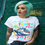 Load image into Gallery viewer, AW SHIP IT&#39;S A FAMILY TRIP SHIRT
